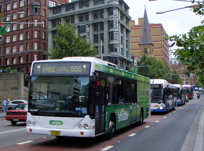 STA CBD Shuttle Volvo B12BLE Custom CB60 1507